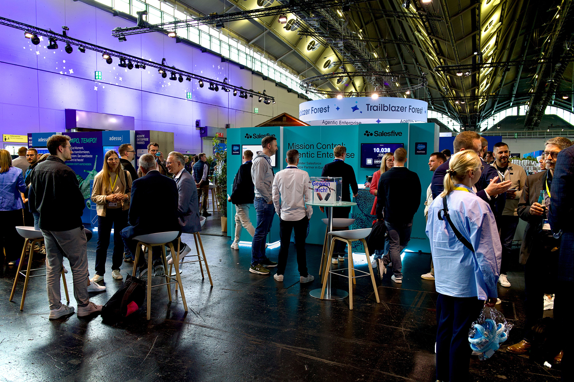 Salesfive auf der Agentforce World Tour 2026 in Frankfurt.