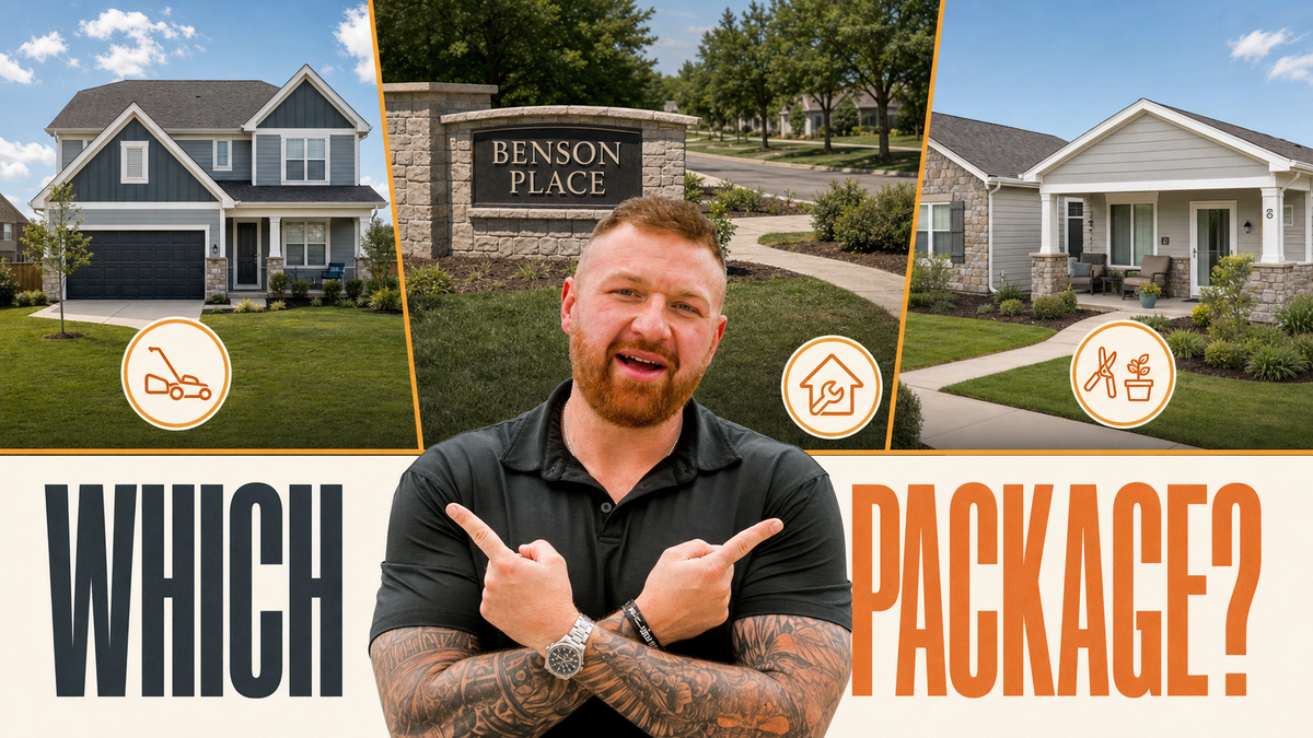 Michael Morris introduces Benson Place homes in a Kansas City North neighborhood guide thumbnail.