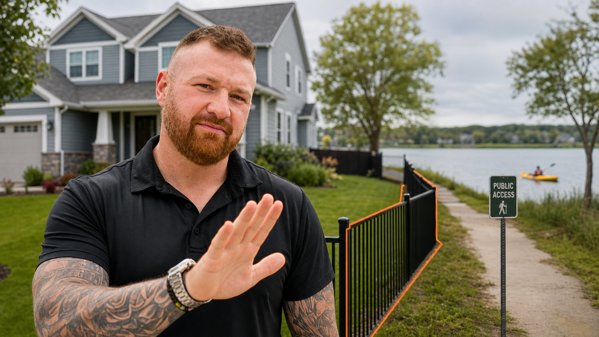 Michael Morris introduces Greyhawke at the Lake homes in Smithville, Missouri.