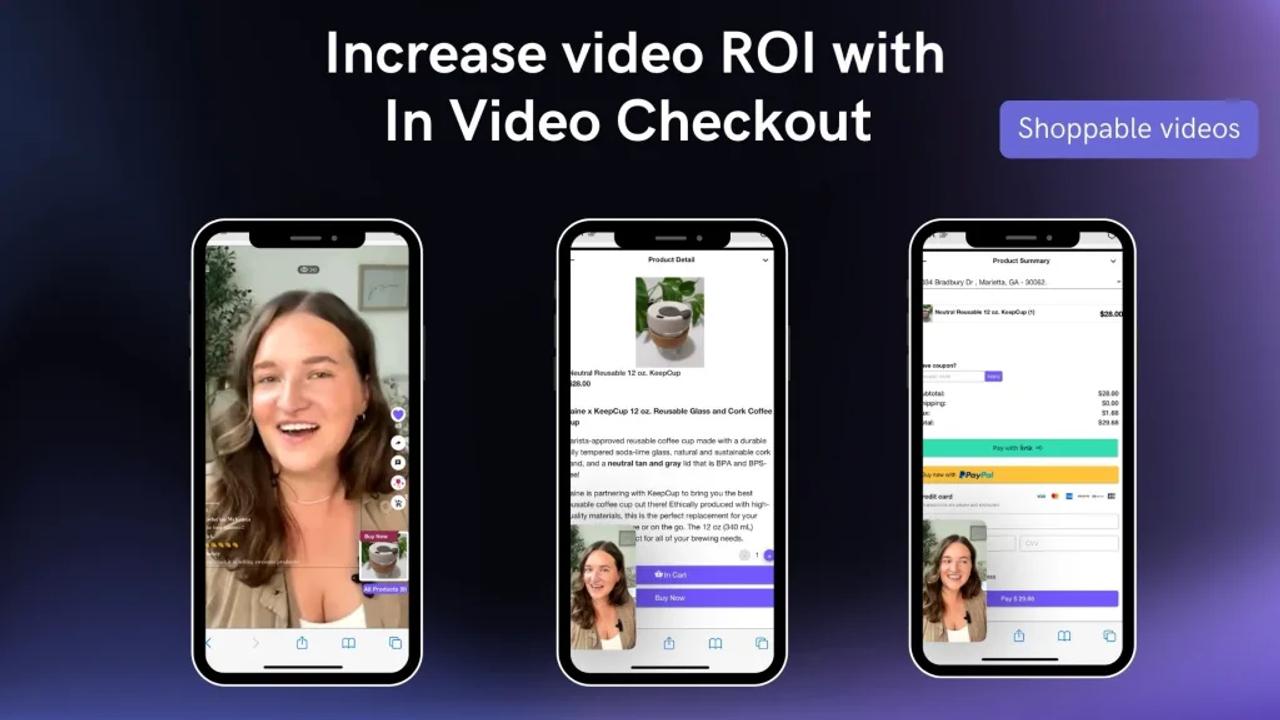 Increase video ROI with In video checkout
