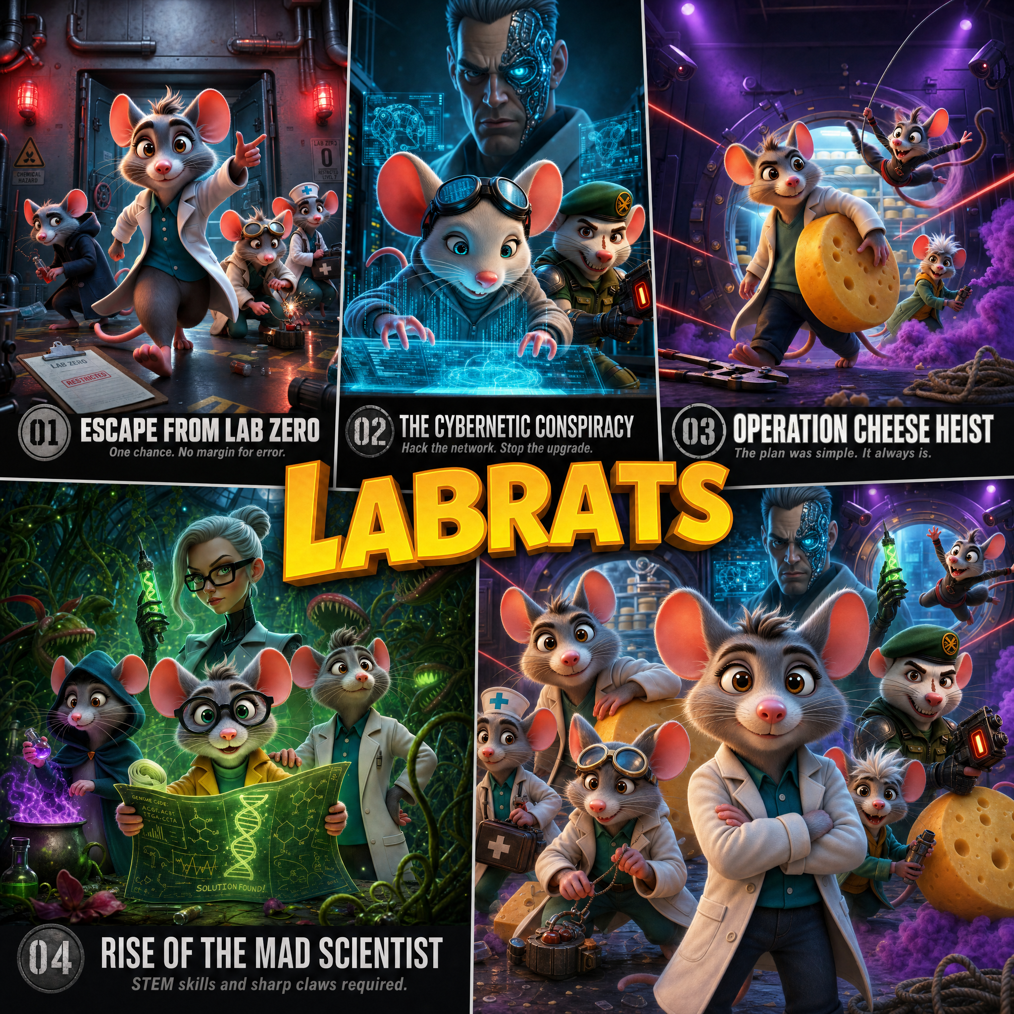 Labrats: The Book Series