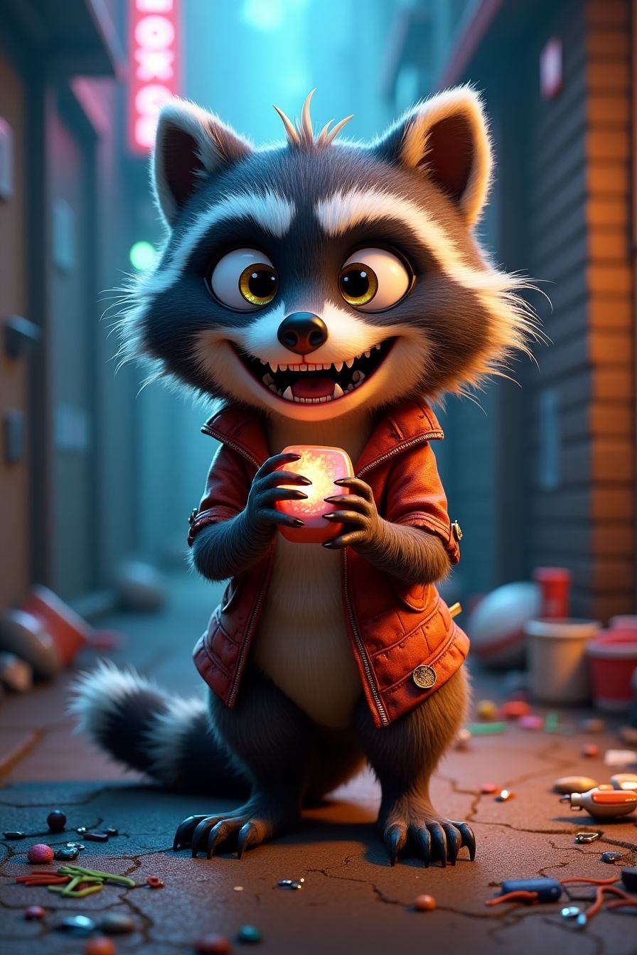 Rita the Raccoon