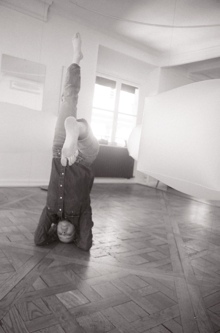 Tastemaker Charlotte Chesnais shot for Semaine by Alix Bortoli
