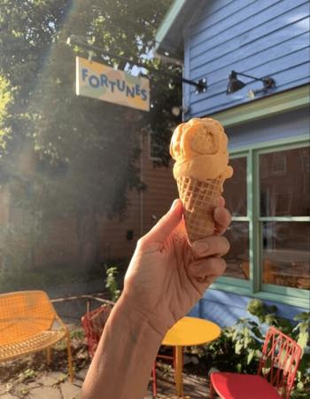 Fortunes Ice Cream, Chosen by Semaine Tastemaker Sky High Farm