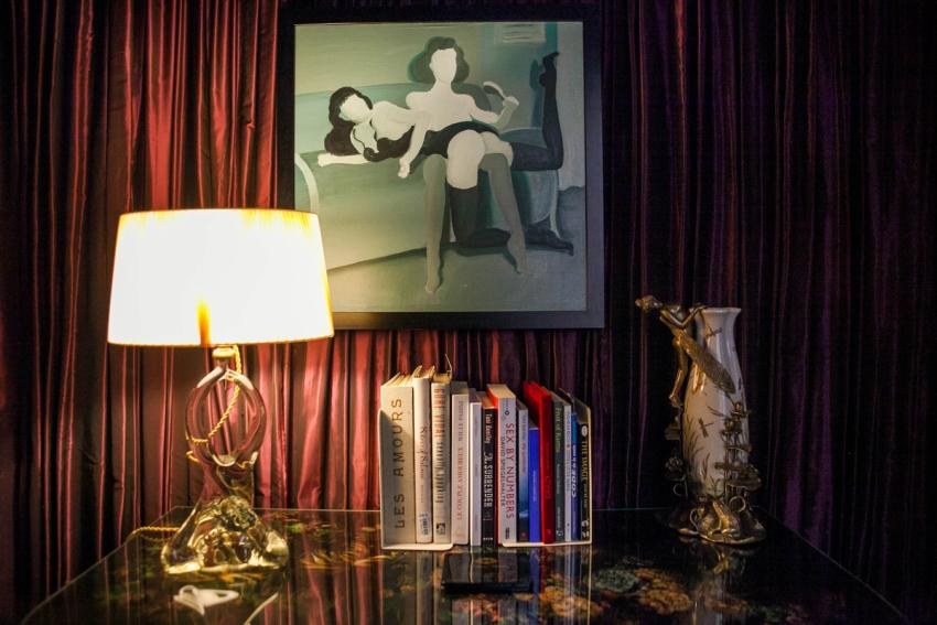 Tastemaker Betony Vernon's office shot for Semaine