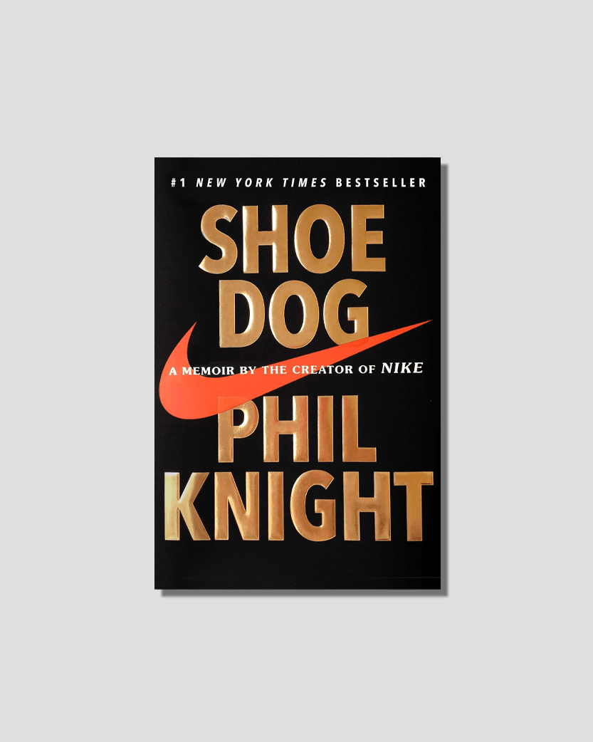Shoe Dog by Phil Knight, chosen by Semaine tastemaker Sky High Farm