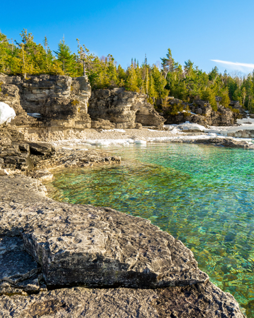 Georgian Bay National Parks chosen by Tastemaker Tonya Papanikolov, for Semaine. 