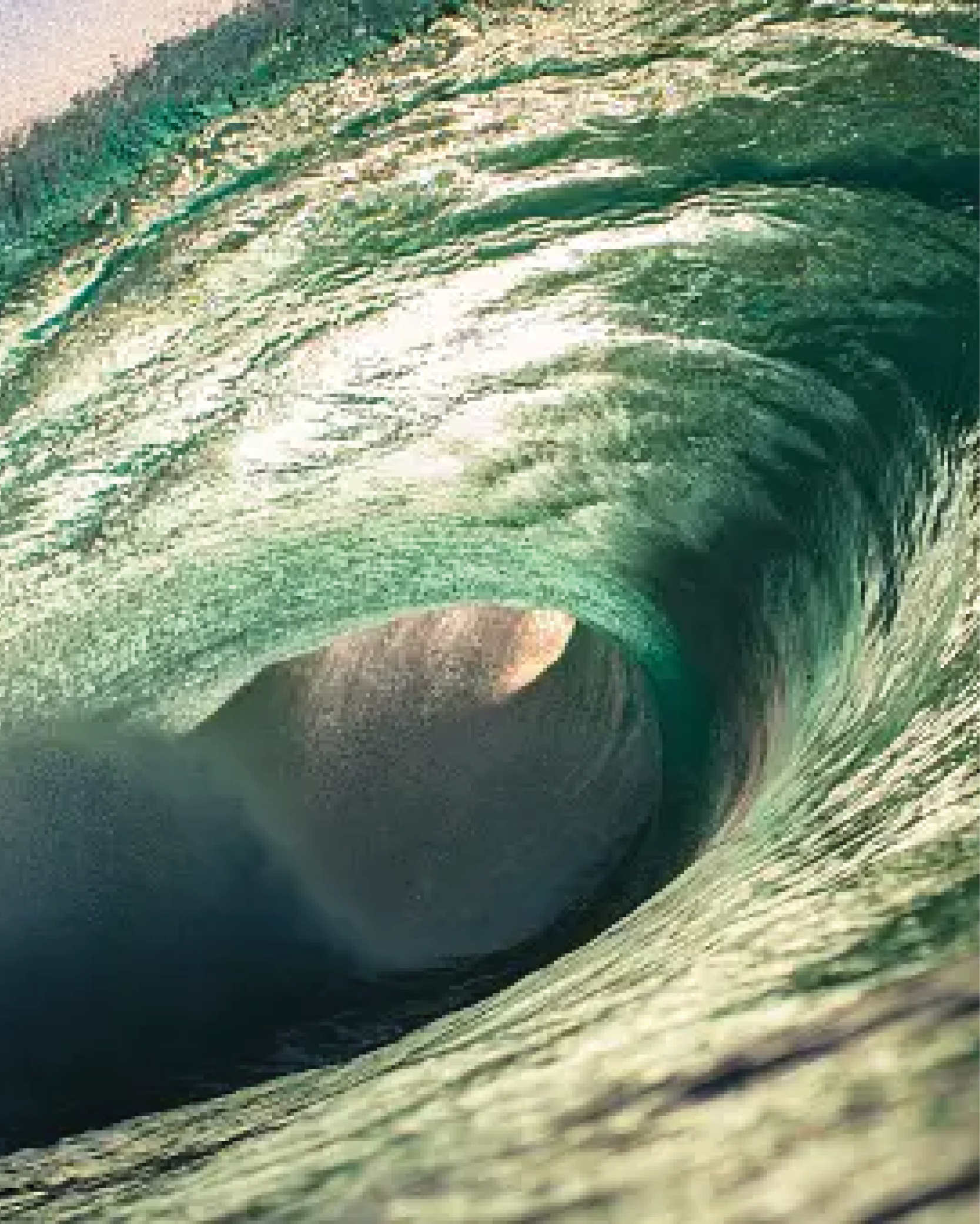 Inside the barrel