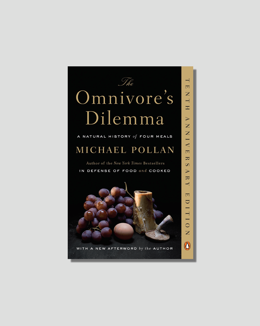 The Omnivore's Dilemma by Michael Pollan chosen by Tastemaker Betony Vernon, for Semaine.