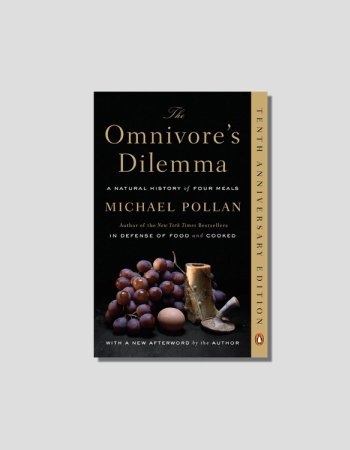 The Omnivore's Dilemma by Michael Pollan chosen by Tastemaker Betony Vernon, for Semaine.