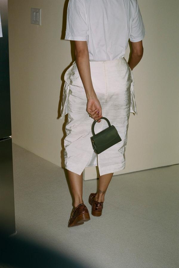 Tastemaker Laila Gohar's bag shot for Semaine by Ana Kras