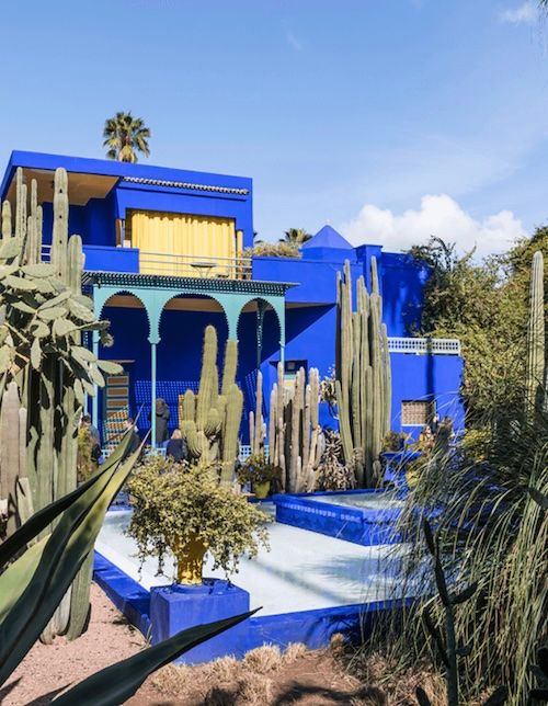 Jardin Majorelle, Marrakech, chosen by Semaine tastemaker Padma Lakshmi