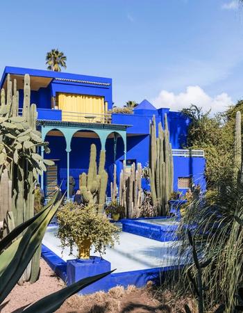 Jardin Majorelle, Marrakech, chosen by Semaine tastemaker Padma Lakshmi