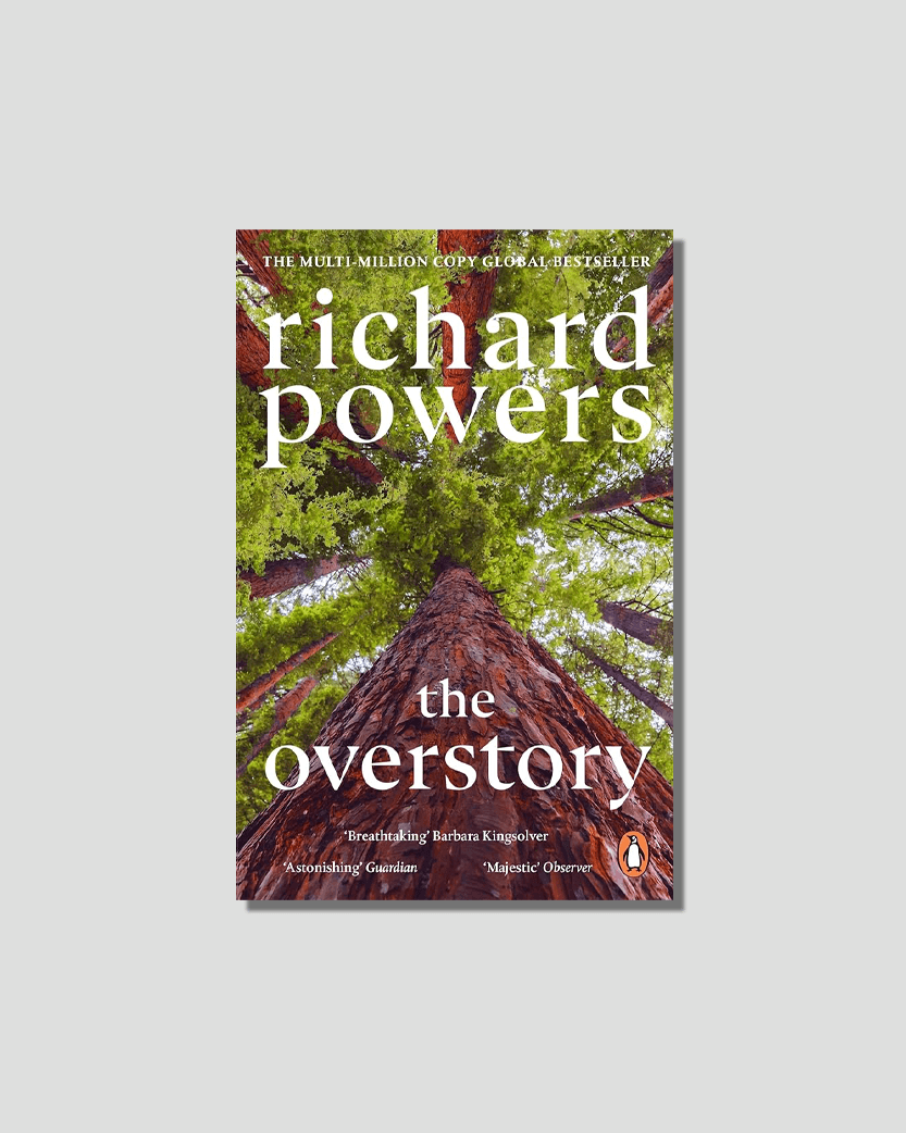 The Overstory by Richard Powers, chosen by Semaine tastmaker Sky High Farm