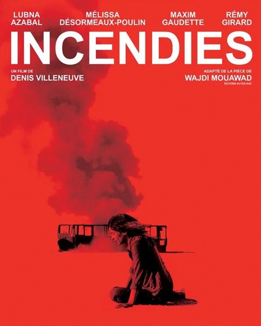 Incendies directed by Denis Villeneuve, chosen by Semaine tastemaker Charlotte Chesnais