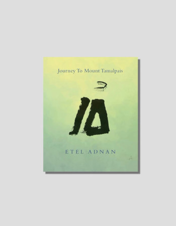 Journey to Mount Tamalpais by Etel Adnan chosen by Tastemaker Hans Ulrich Obrist, for Semaine.