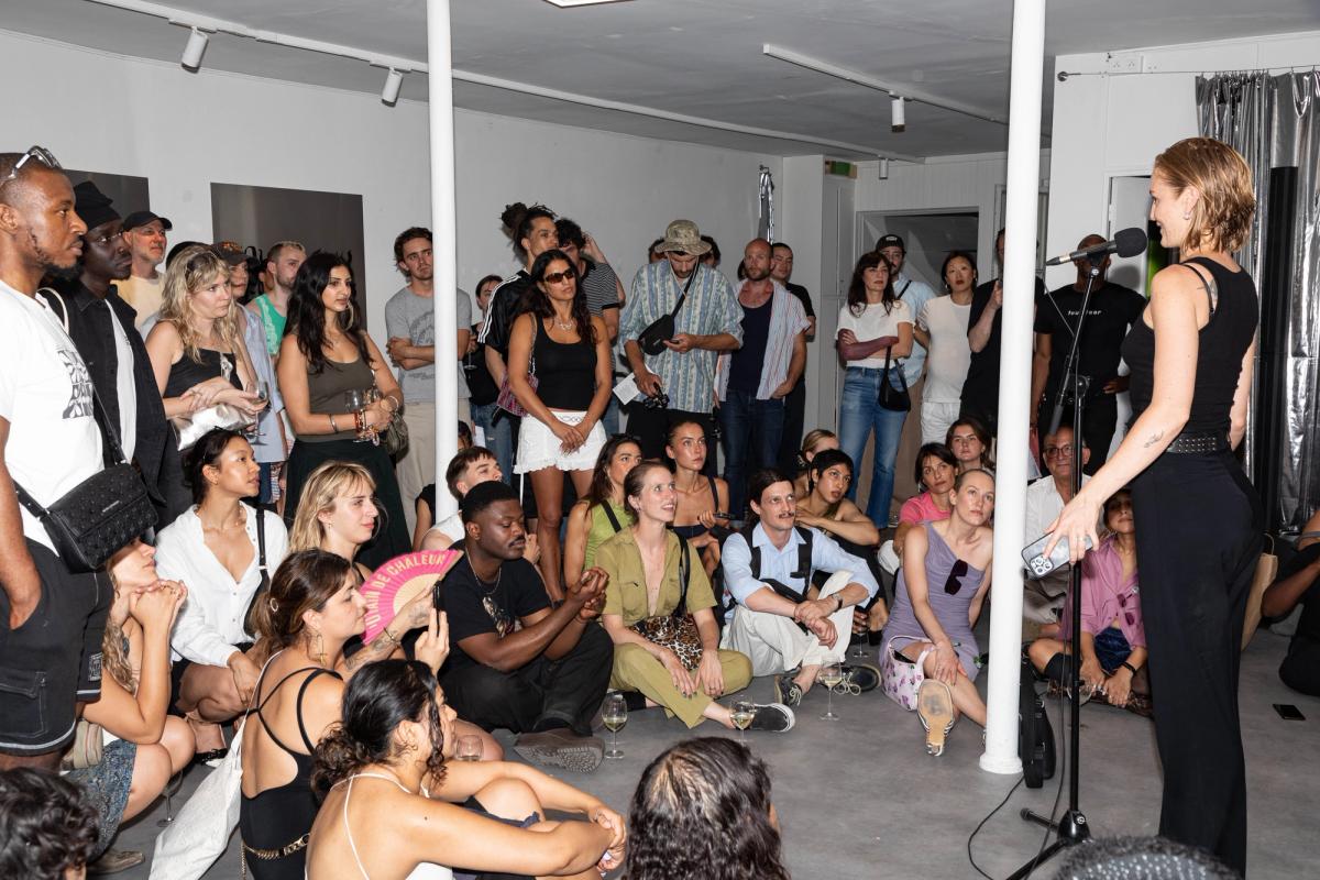Tayah Leigh-Barrs at James Massiah Adult Entertainment Poetry Evening in Paris