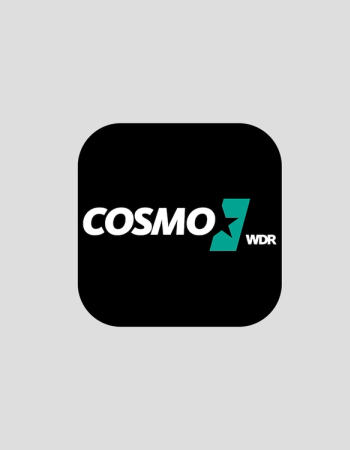 Cosmo radio station on WDR, chosen by Semaine tastemaker Arman Naféei