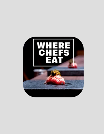 Where Chefs Eat App chosen by Tastemaker Hans Ulrich Obrist, for Semaine.