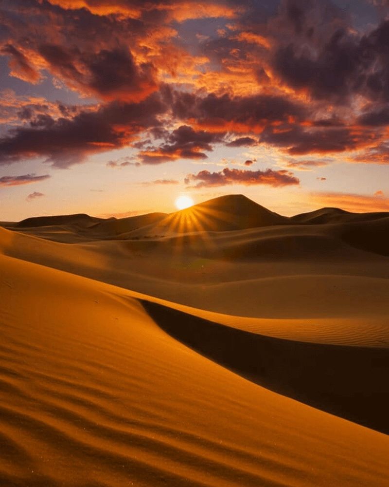 Sahara, Desert, Morocco, Africa chosen by Tastemaker Kengo Kuma, for Semaine. 
