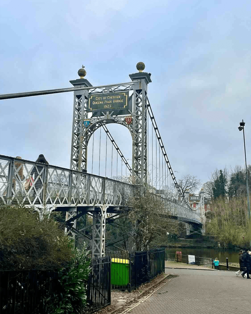 Queen's Park Bridge, Chester, United Kingdom, Chosen by Semaine Tastebreaker Ryan Gander