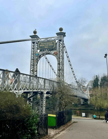 Queen's Park Bridge, Chester, United Kingdom, Chosen by Semaine Tastebreaker Ryan Gander