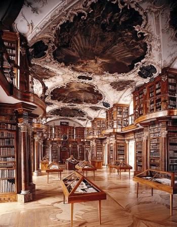 Abbey Library of St Gallen, Chosen by Semaine Tastemaker Hans Ulrich Obrist