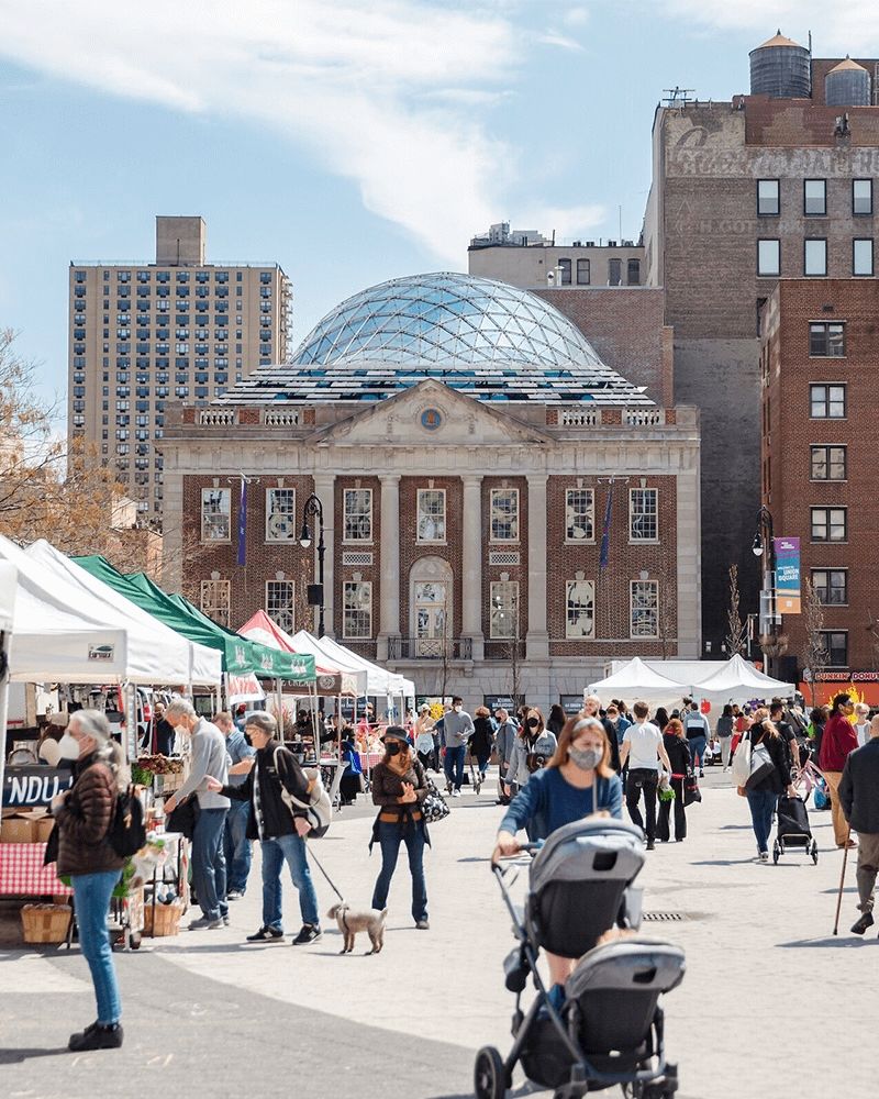 Union Square Greenmarket, New York, chosen by Semaine tastemaker Padma Lakshmi
