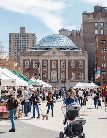 Union Square Greenmarket, New York, chosen by Semaine tastemaker Padma Lakshmi