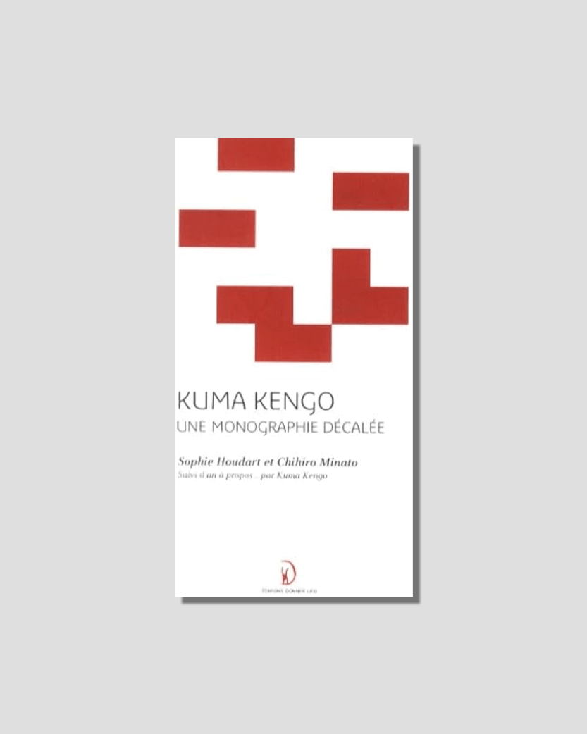 Une monographie décalée by Sophie Houdart chosen by Tastemaker Kengo Kuma, for Semaine.