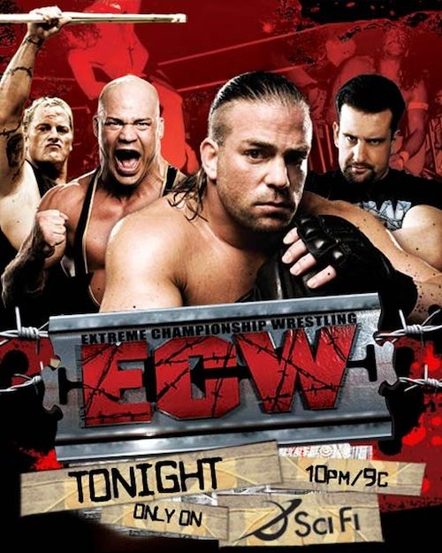 WWE ECW on Syfy, shosen by Semaine tastemaker James Massiah