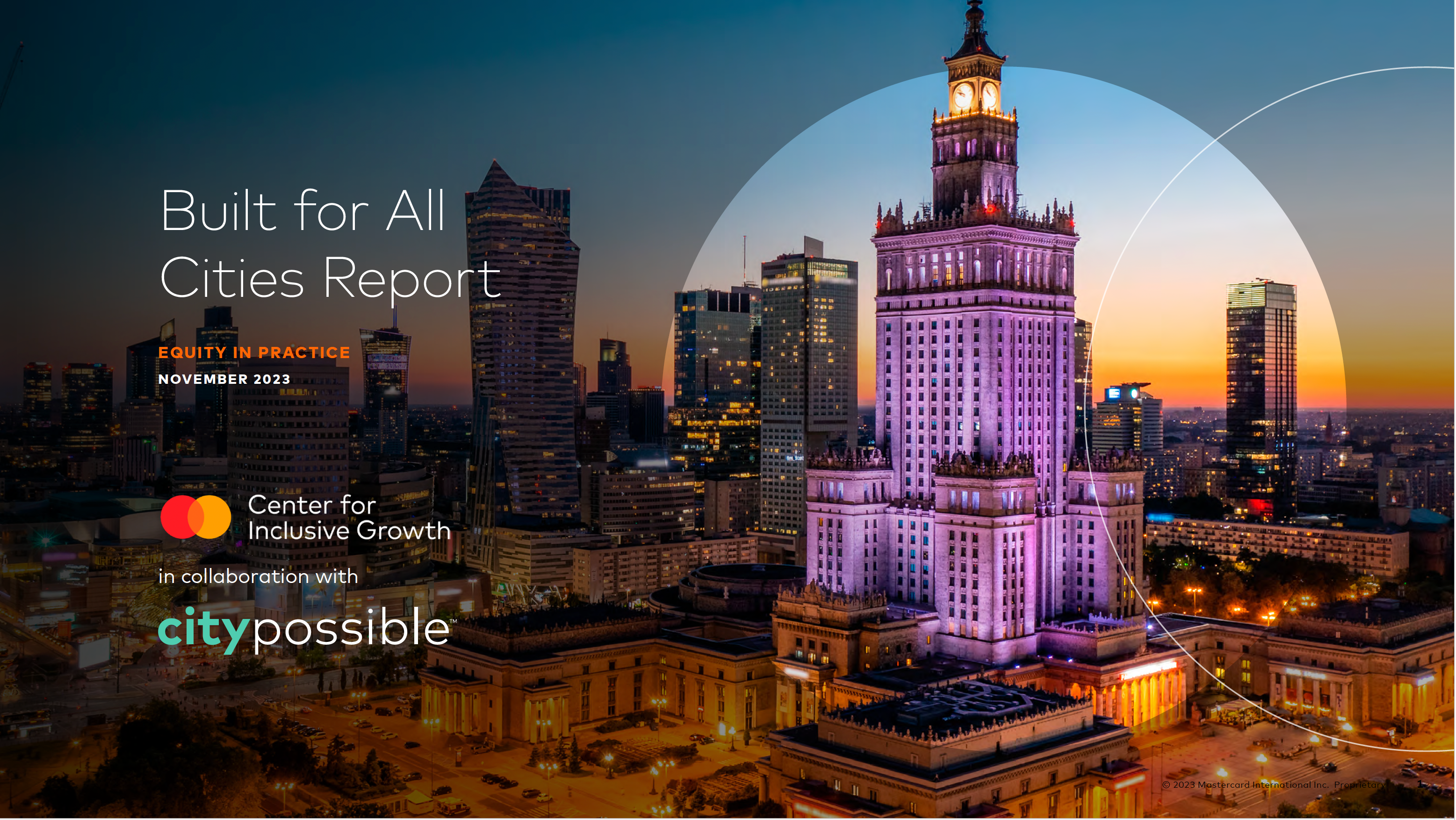 Built for All Cities Report