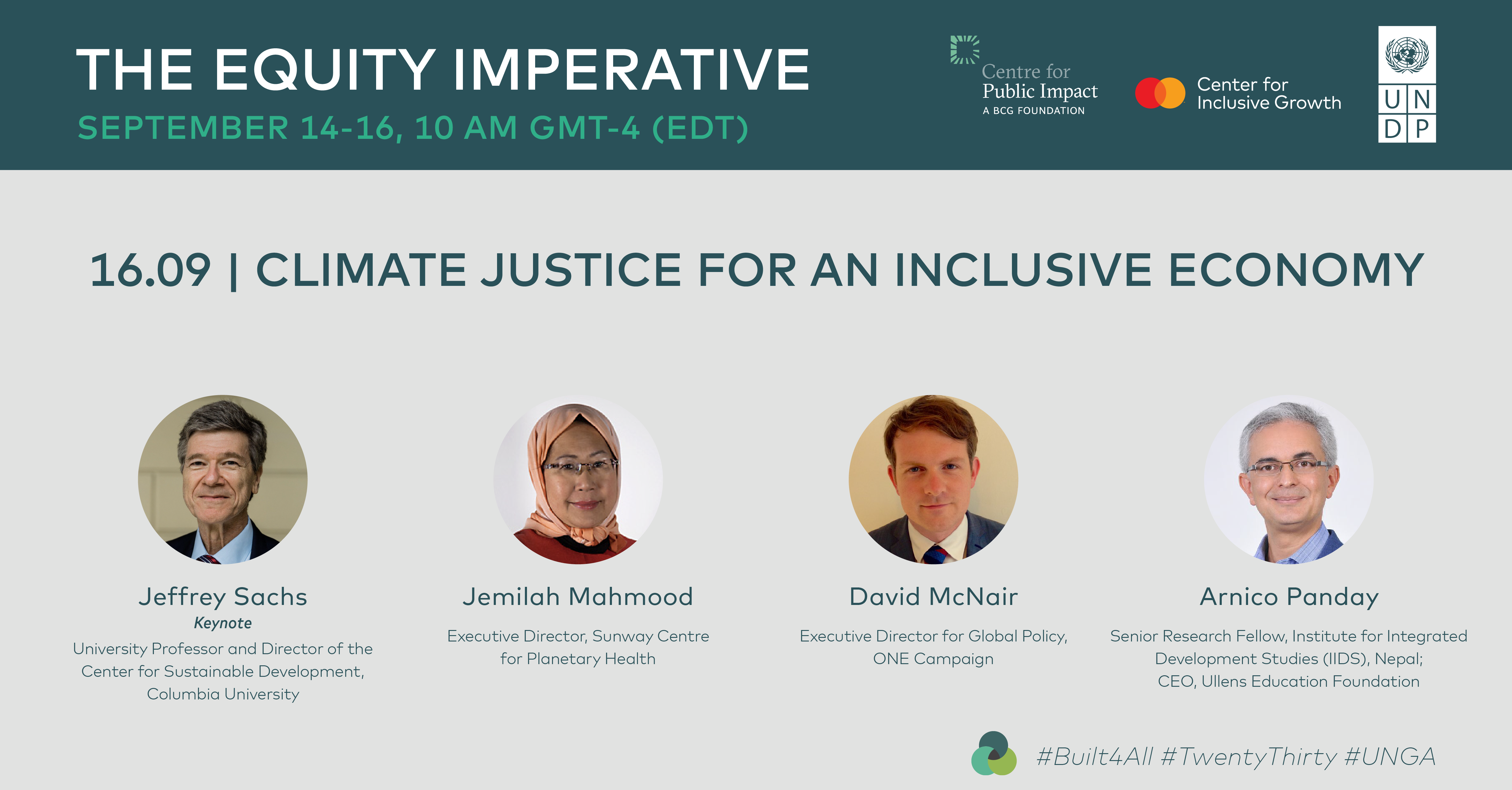 Recording: The Equity Imperative Day 3: Climate Justice for an Inclusive Economy