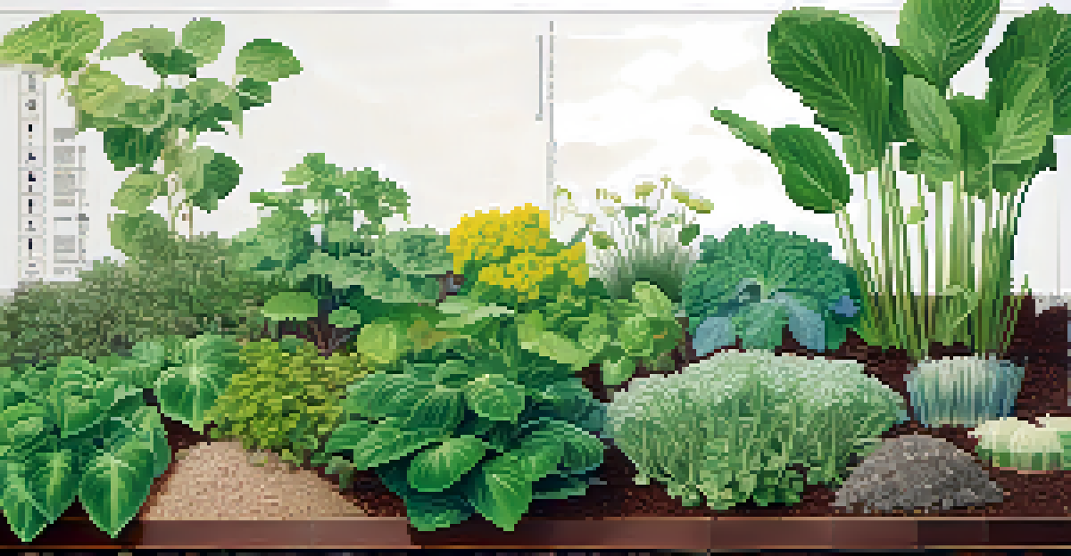 Educational diagram of macro and micro nutrients in plants with labeled sections.