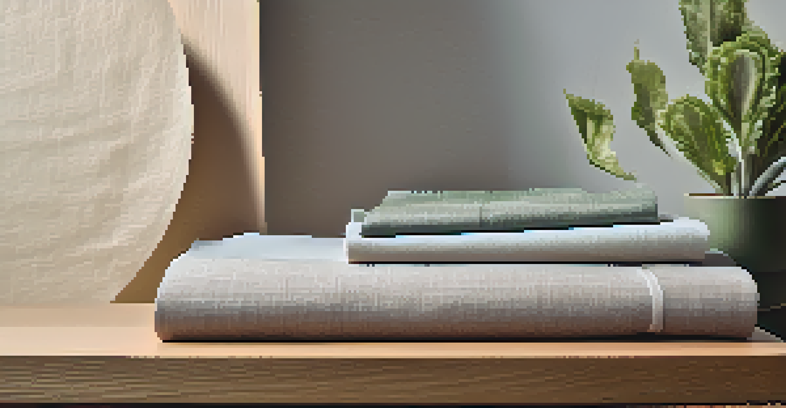 A close-up of various innovative plant-based textiles showcasing their textures and colors.