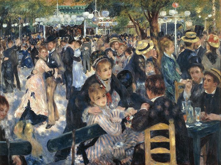 Pierre-Auguste Renoir, Baile no Moulin de la Galette (1876)