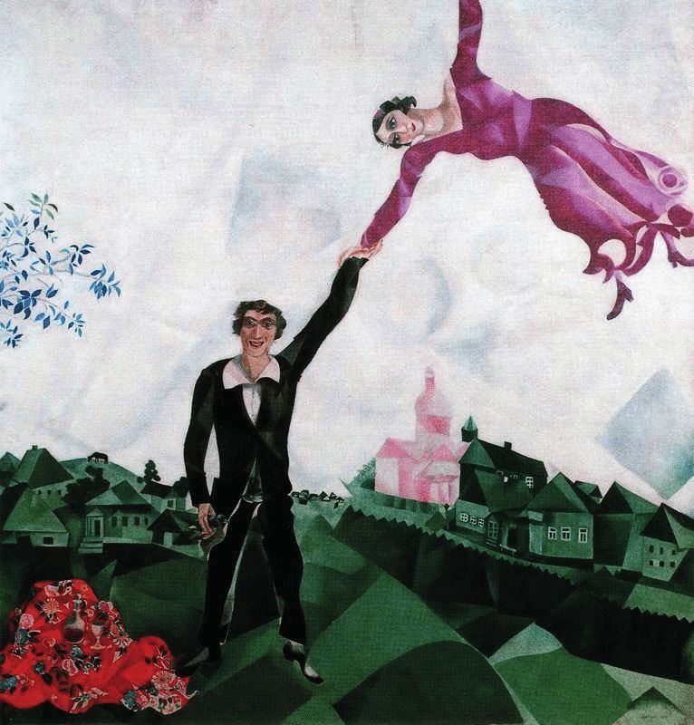 Marc Chagall, Passeio (1917)