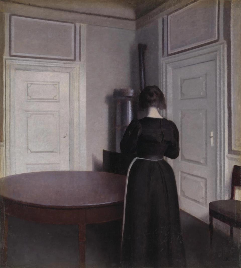 Vilhelm Hammershøi, Interior (1899)