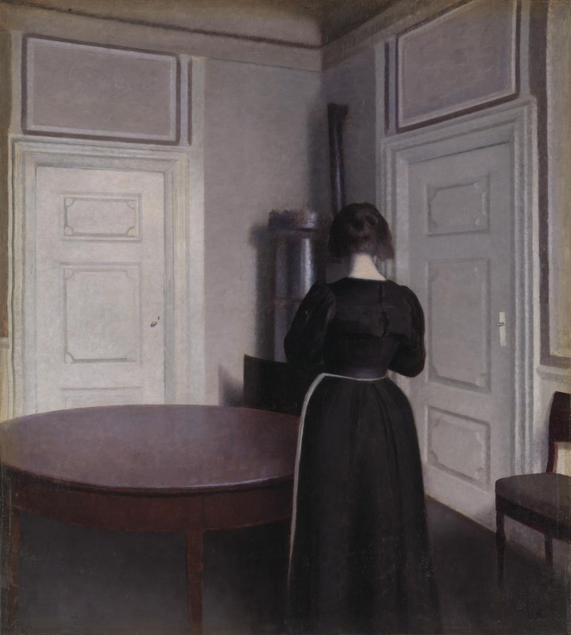 Vilhelm Hammershøi, Interior (1899)