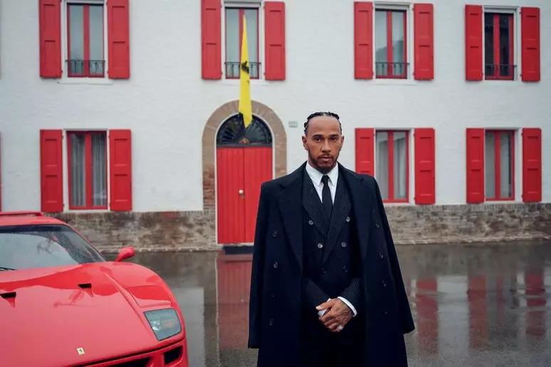 Lewis Hamilton na Ferrari: a união de ícones de estilo