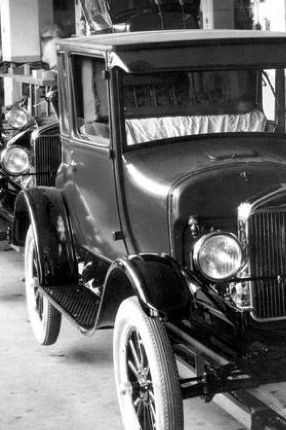 Um dos primeiros modelos do carro de produção em massa da Ford