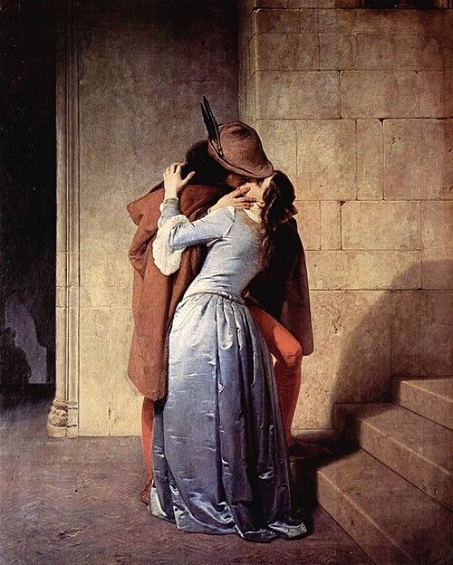 Francesco Hayez, O Beijo (1859)