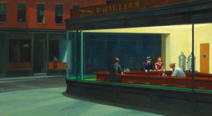 Edward Hopper — Nighthawks (1942)