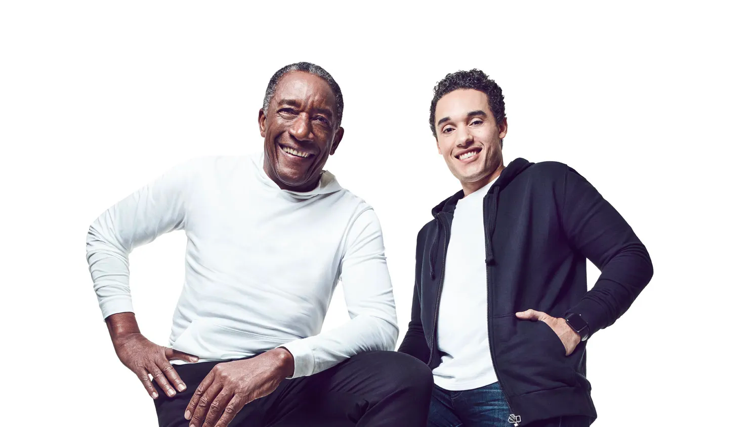 Geraldo e Arthur Rufino, fundador e CEO da JR Diesel