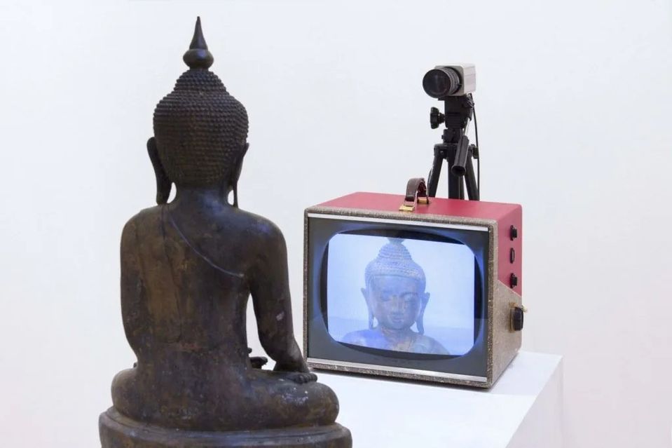 Nam June Paik — TV Buddha (1974)