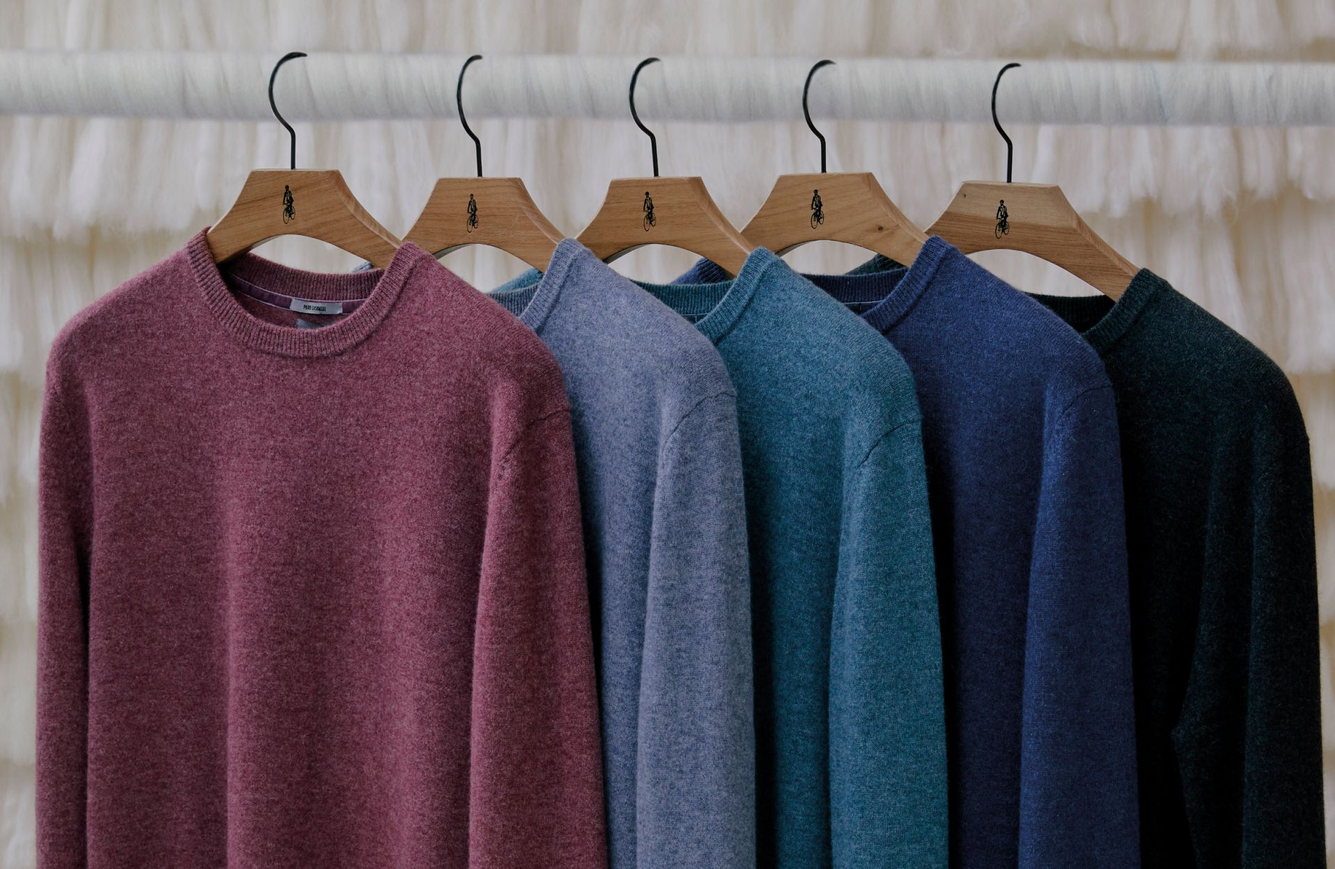 Casaco feito com puro cashmere