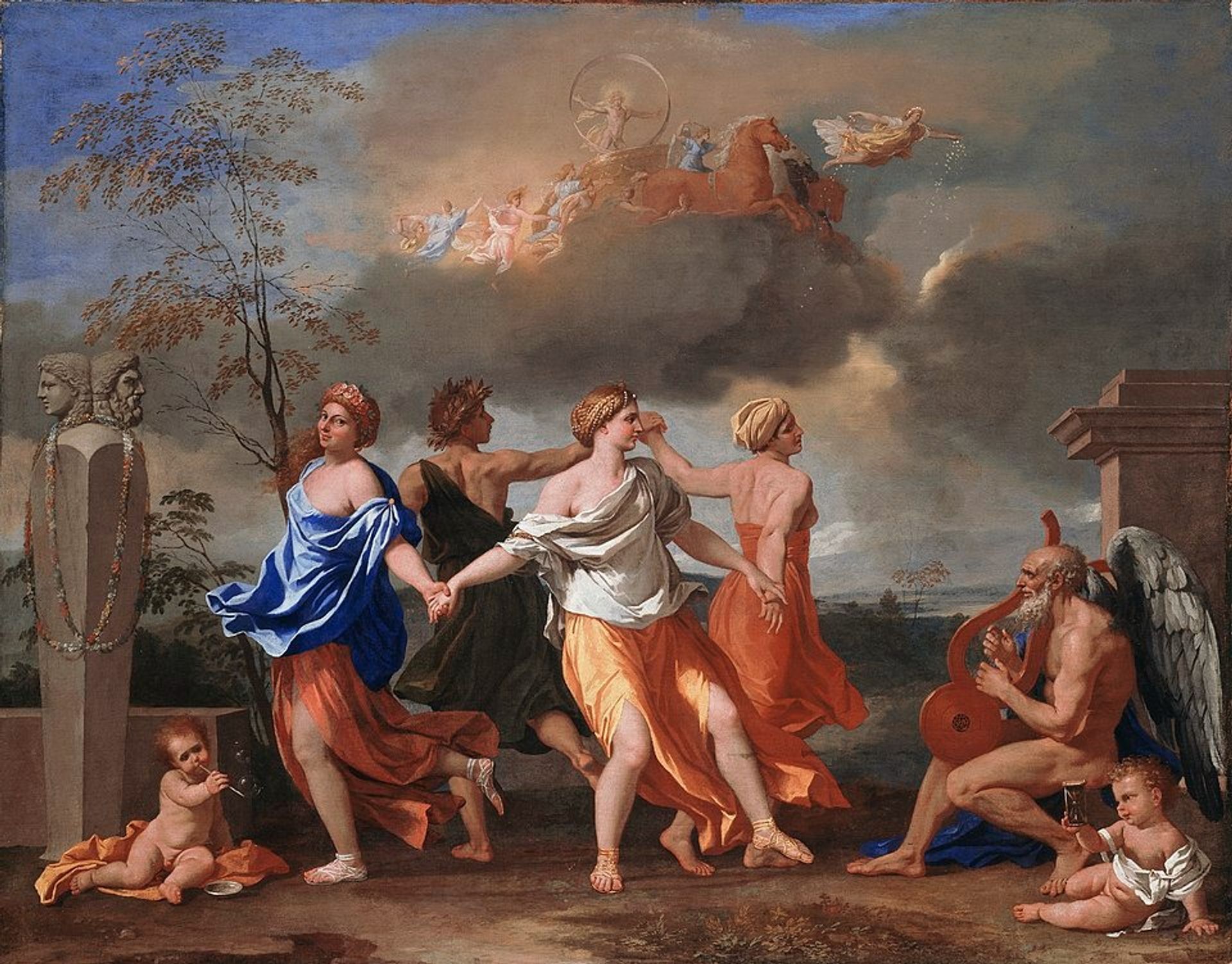 Nicolás Poussin, A Dança da Vida Humana (1635–36)