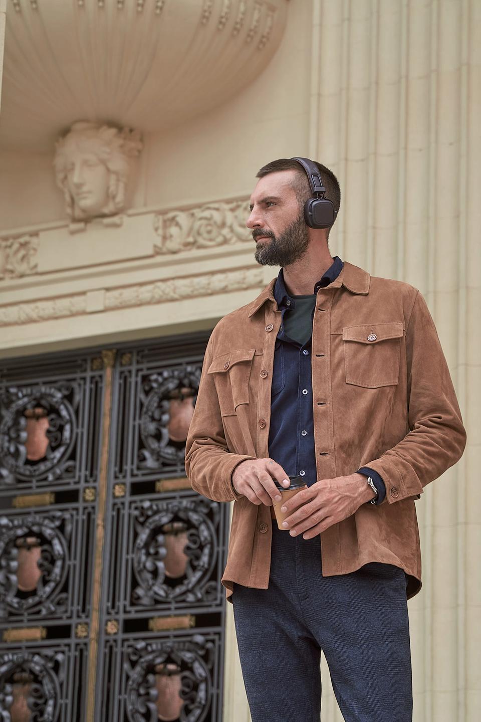 overshirt camurça