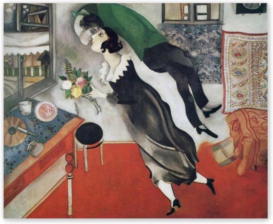 Marc Chagall, O Aniversário (1915)