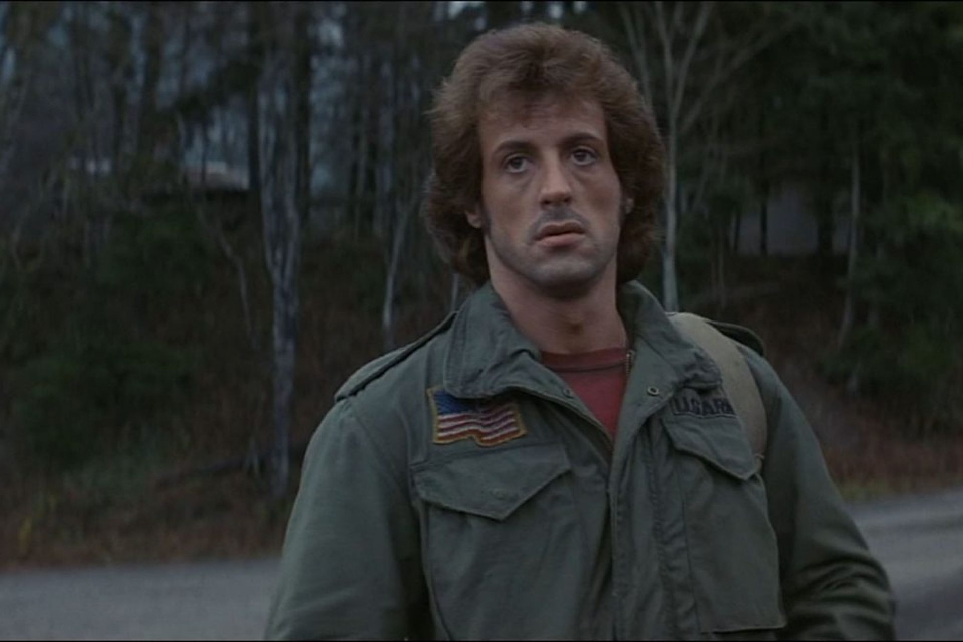 Sylvester Stallone, no primeiro Rambo